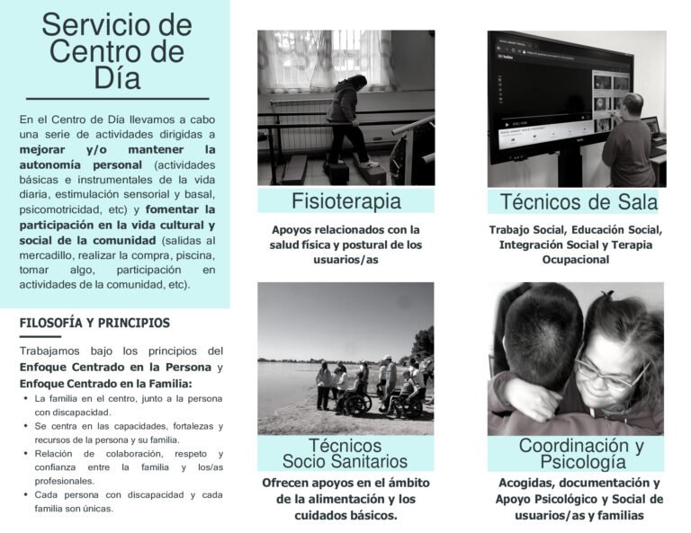 actividades en un centro de dia inclusivo
