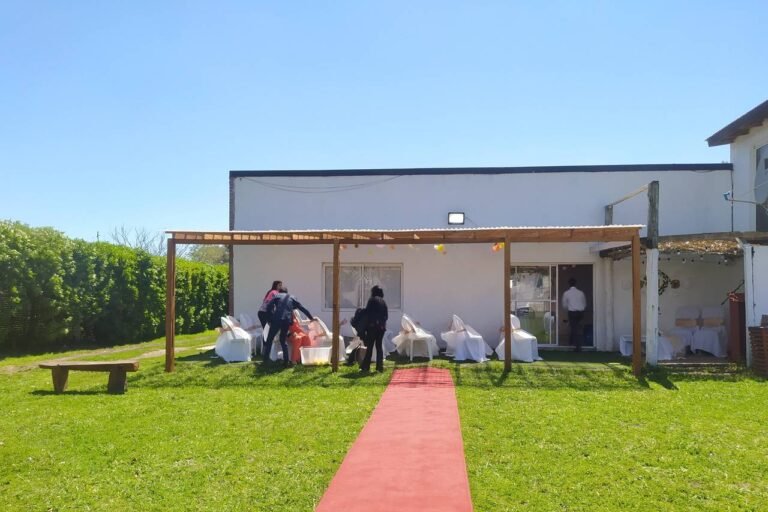 asador al aire libre en jardin marplatense