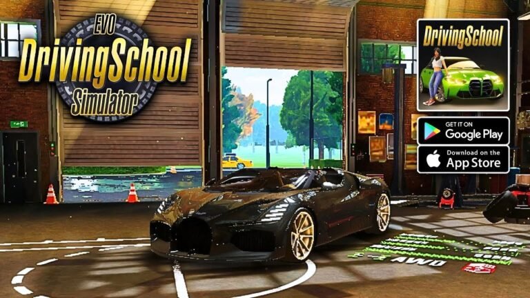 auto de driving school en accion