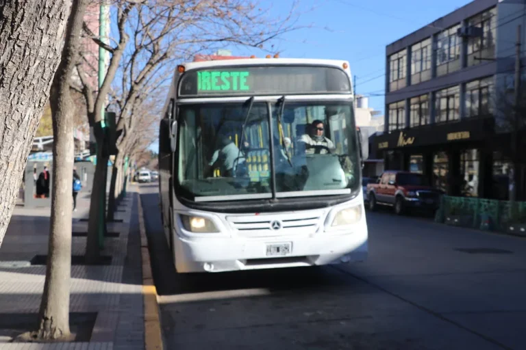 autobus en ruta hacia cipolletti