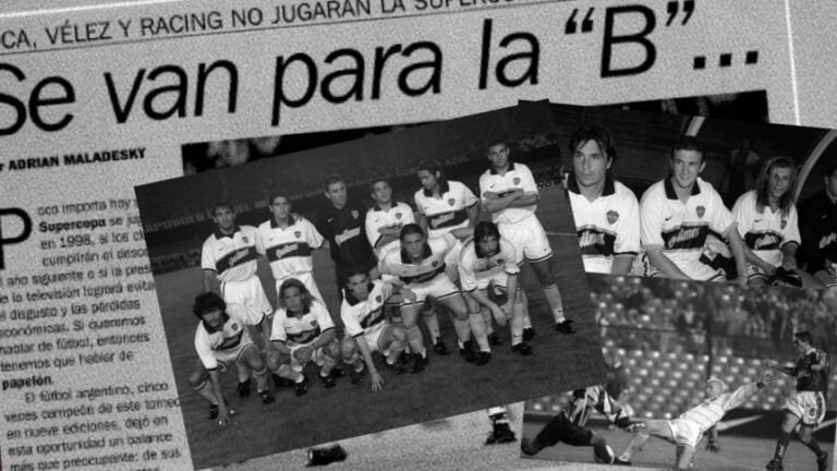 boca juniors en un partido de descenso