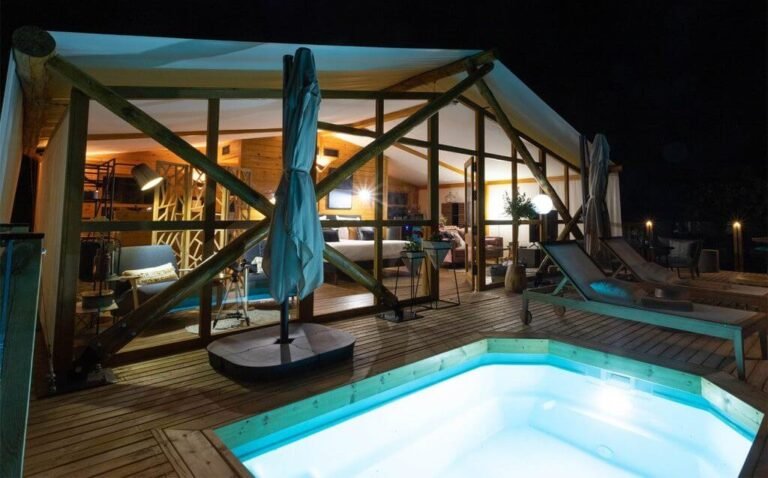 cabana romantica con pileta privada