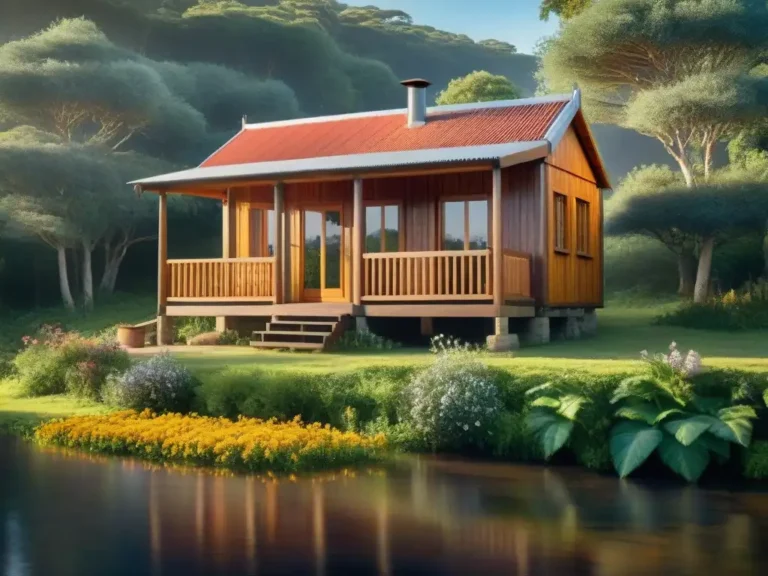 cabanas acogedoras junto al rio uruguay