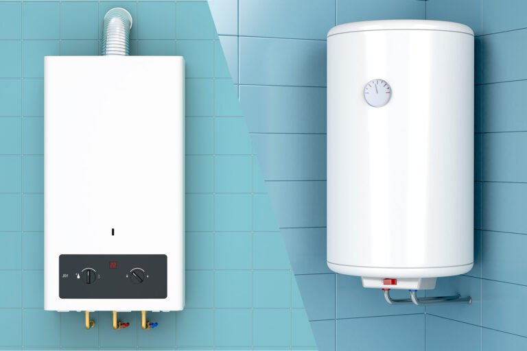 calefon a gas natural moderno y eficiente