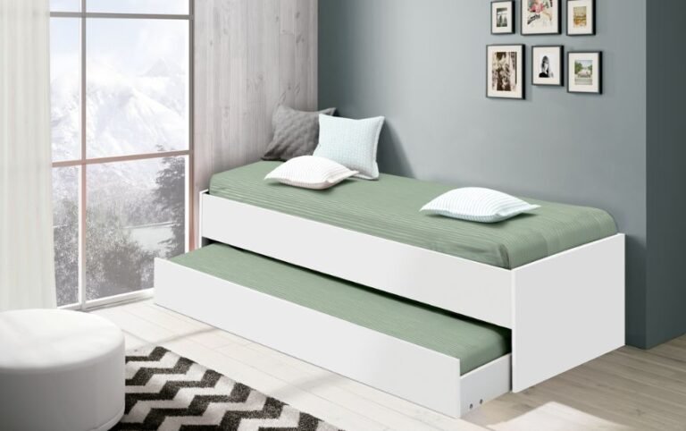 Dónde encontrar una cama de una plaza con cama abajo para espacios pequeños 14 cama nido en un espacio reducido