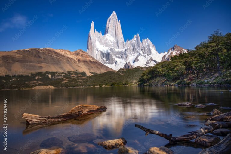 cerro torre y fitz roy en la patagonia