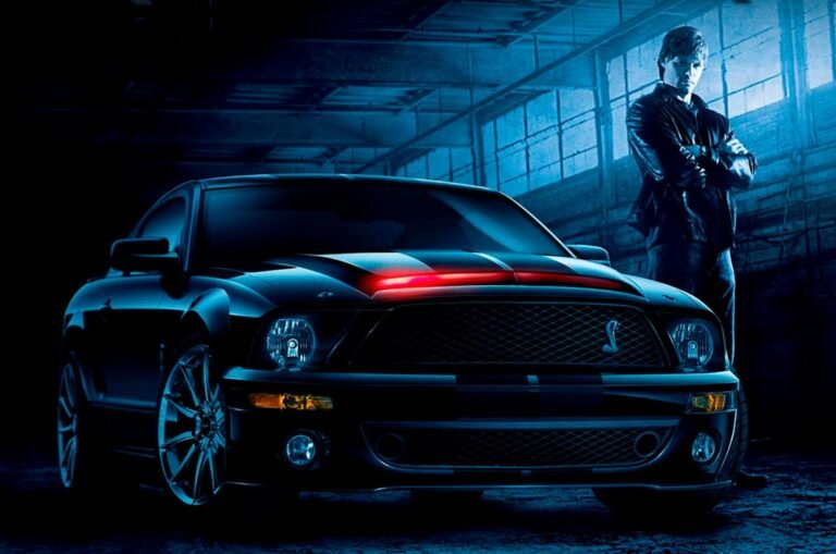 coche deportivo en una emocionante persecucion