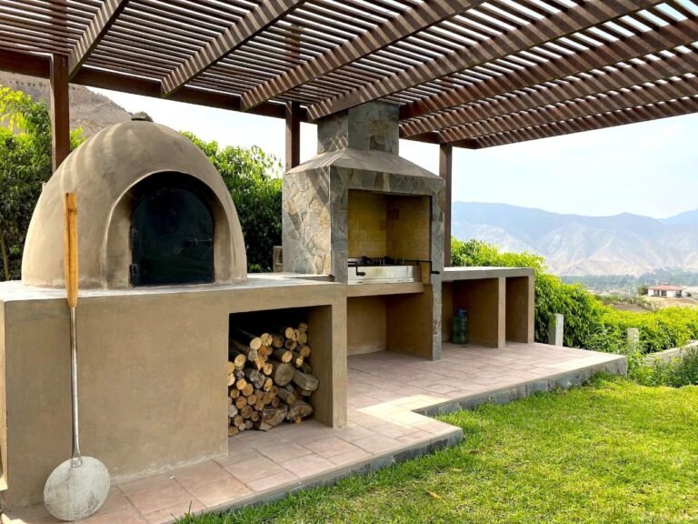 Cómo combinar una parrilla y un horno de barro en tu cocina 4 cocina con parrilla y horno de barro