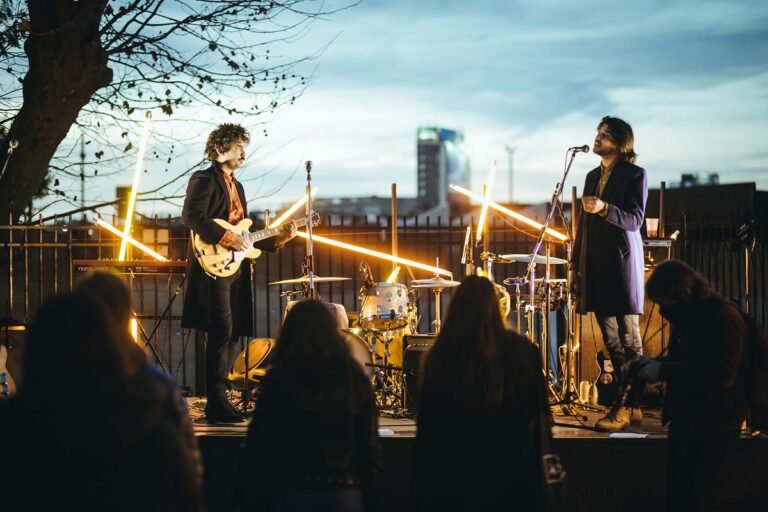 concierto de musica en vivo al aire libre
