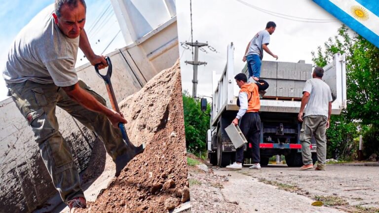 construccion familiar en un corralon