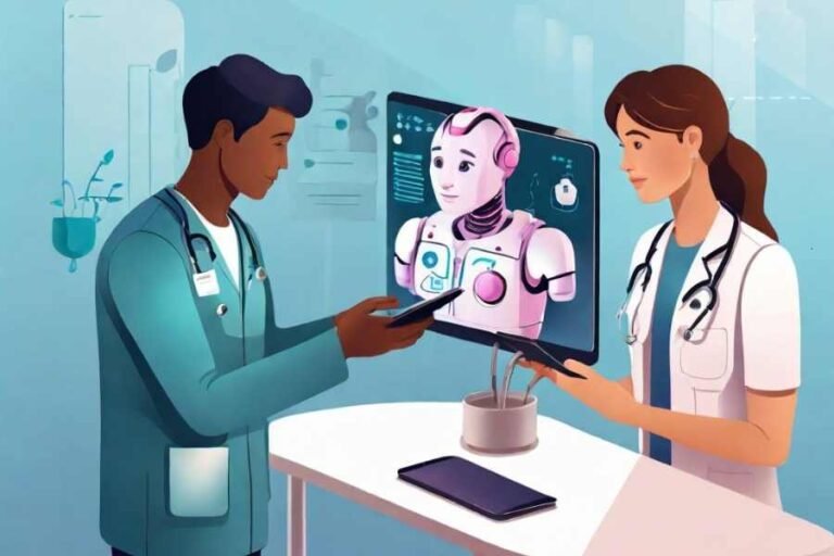 consulta medica en un entorno moderno