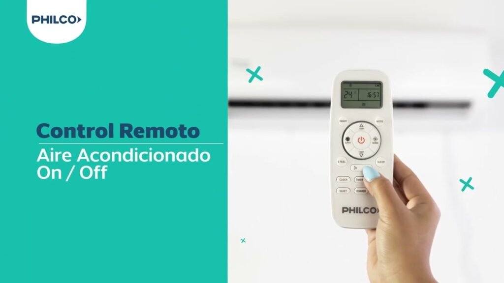 Cómo programar el control remoto de un aire acondicionado Philco