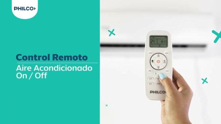 control remoto de aire acondicionado philco