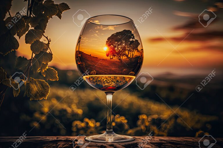 Qué ofrece la bodega y cavas de Weinert en sus vinos 7 copa de vino en un vinedo hermoso