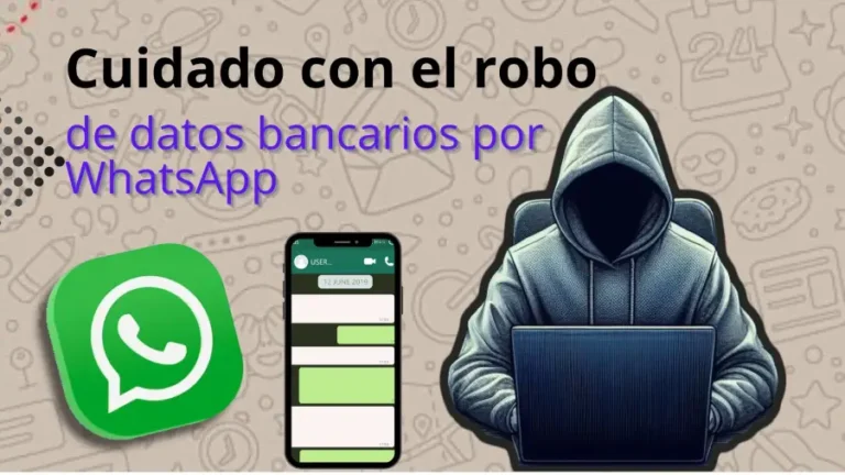 cuidado con el robo de datos bancarios