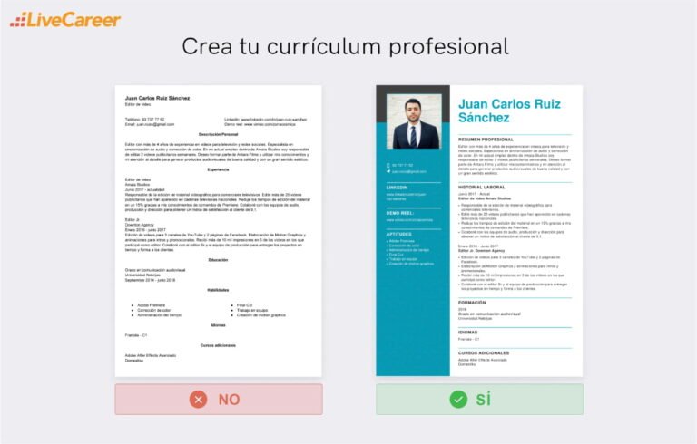 curriculum vitae sobre fondo profesional