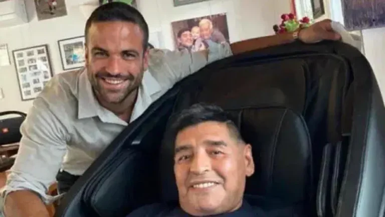esposo de dalma maradona en actividades cotidianas