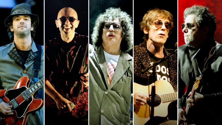 grupo de rock argentino en concierto