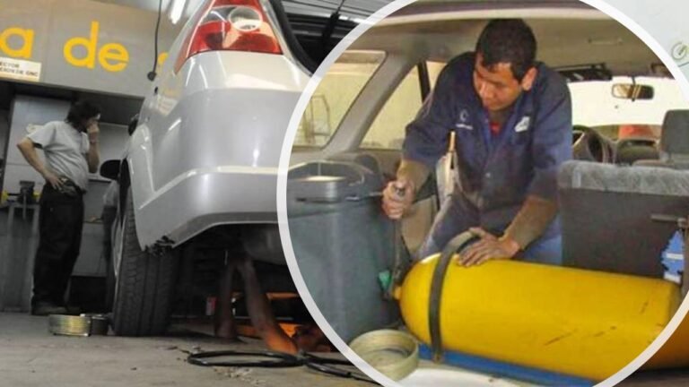 instalacion de equipo gnc en un automovil