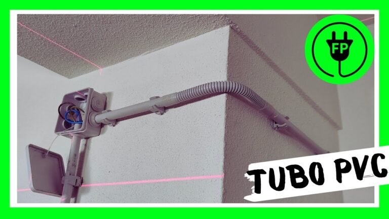 instalacion electrica con canos de pvc