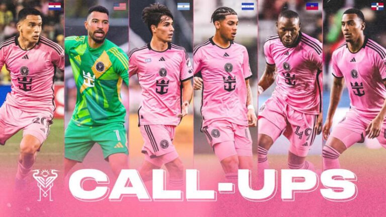 jugadores del inter de miami en accion