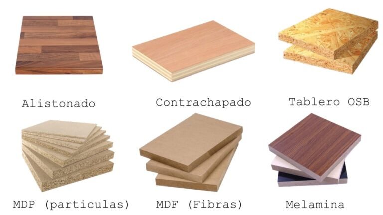 madera en diferentes formas y tamanos