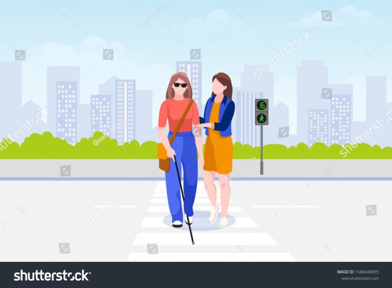 manos ayudando a una persona en la calle