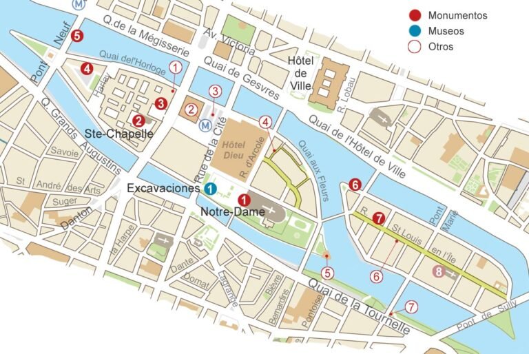 mapa de rio cuarto con puntos destacados