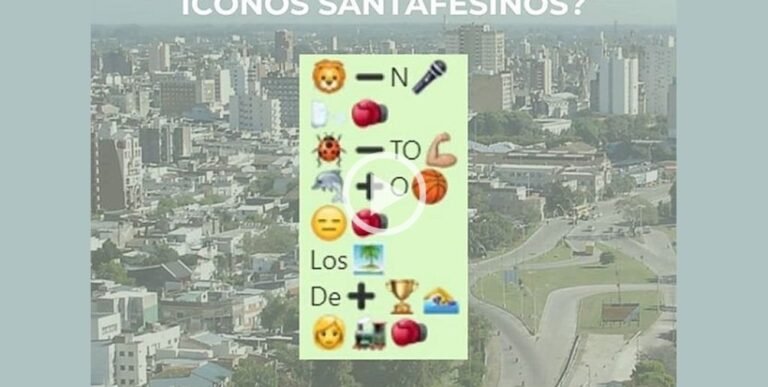 mapa de santa fe con iconos de juegos