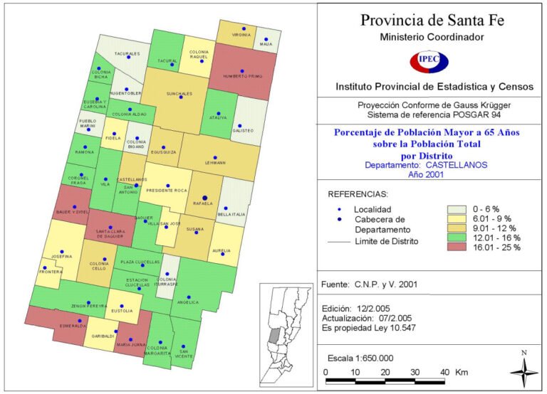 mapa de santa fe con iconos educativos