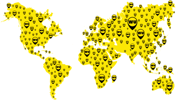 mapa de sucursales de western union