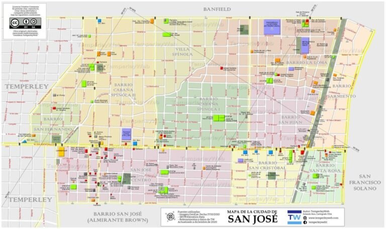 mapa de veterinarias en pasco y santa ana