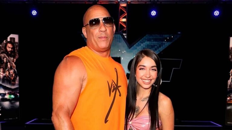 maria becerra y vin diesel en evento juntos