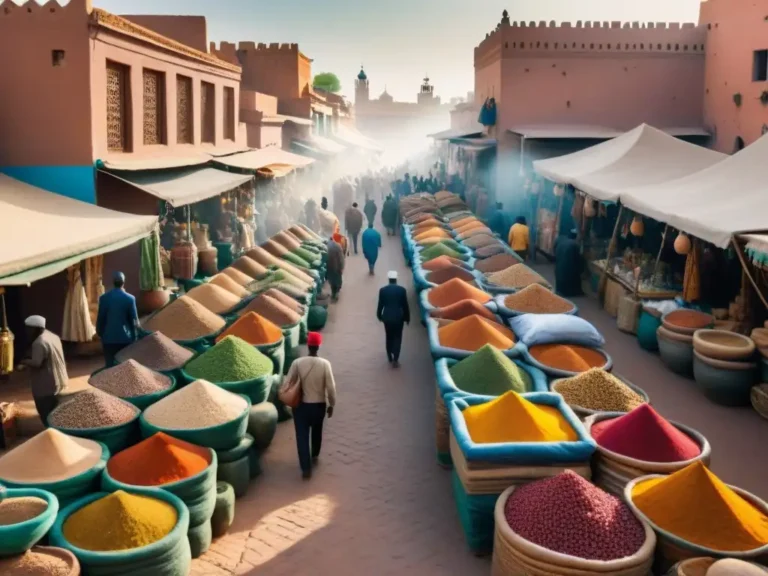 mercado bullicioso en mar del plata