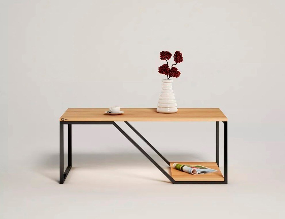 Qué aspectos considerar al elegir una mesa ratona de hierro y madera