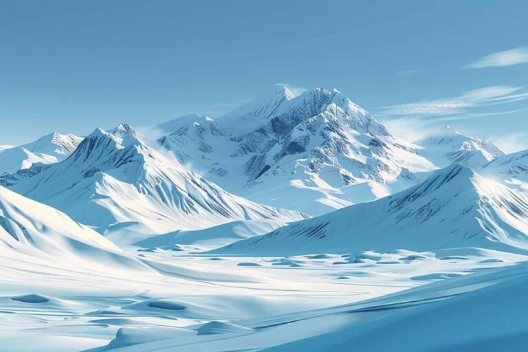 Dónde encontrar los mejores destinos de viajes bajo cero 4 montanas nevadas con paisaje invernal