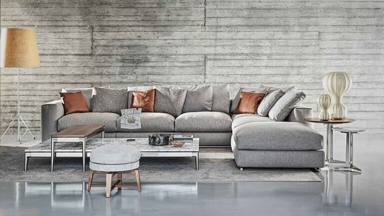 muebles elegantes en un hogar acogedor