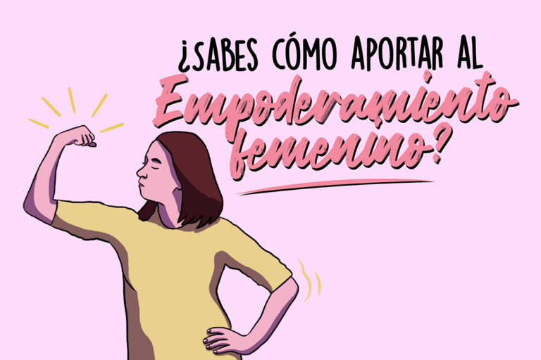 mujer empoderada en un entorno seguro