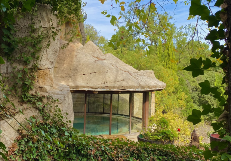 naturaleza tranquila en un spa al aire libre