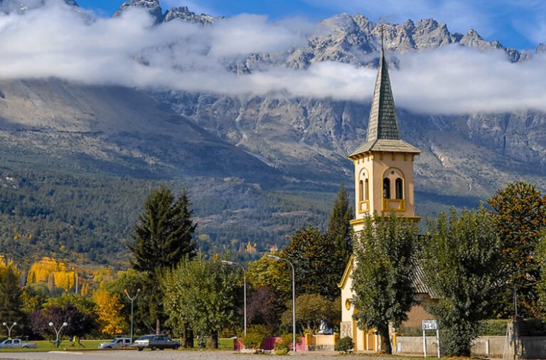 paisaje de montana en bariloche y el bolson