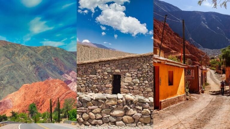 paisaje montanoso con un rincon pintoresco