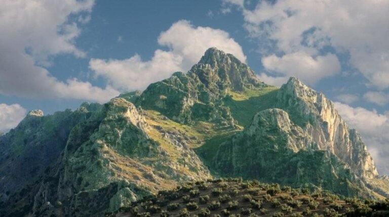 paisaje montanoso de las sierras de cordoba