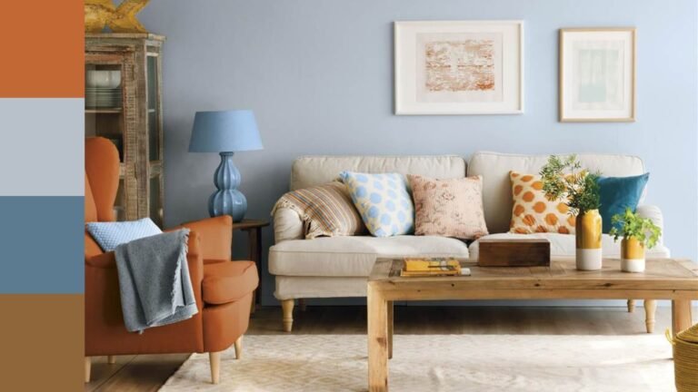 paleta de colores modernos para interiores