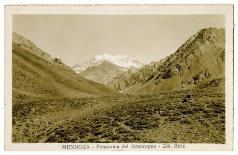 panorama del aconcagua desde mendoza