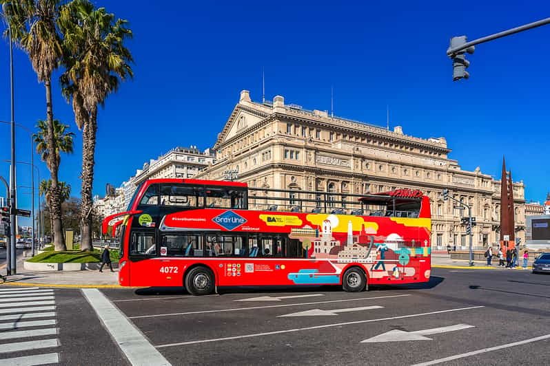 parada de bus turistico en buenos aires