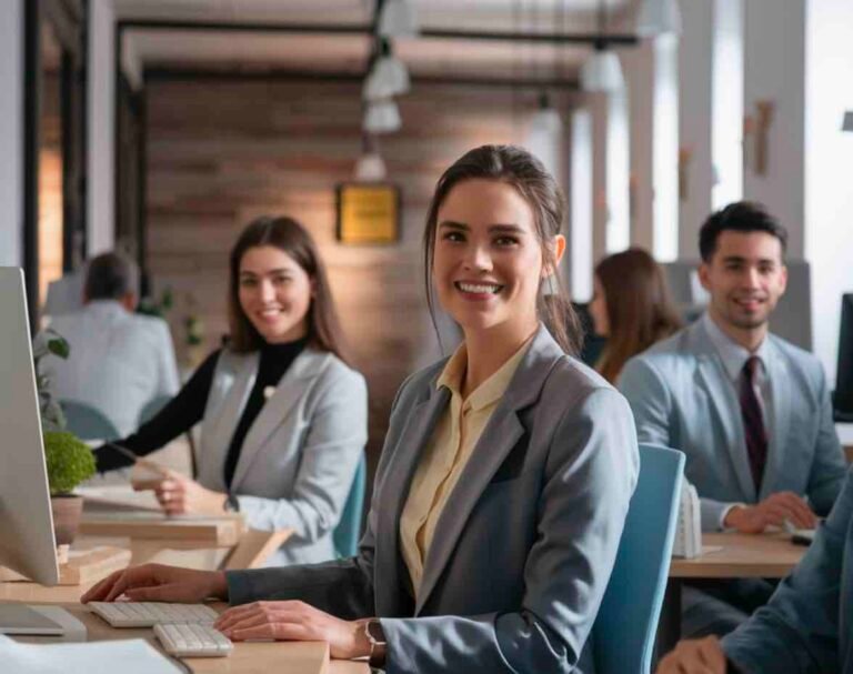 personas revisando opciones de seguros