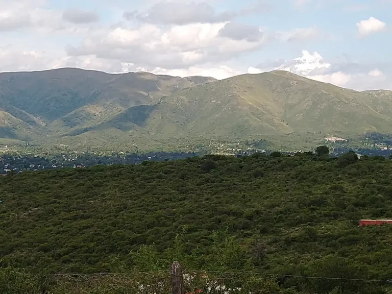 porton corredizo en un paisaje cordobes