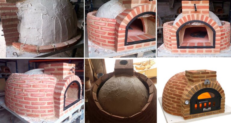 proceso de construccion de un horno casero