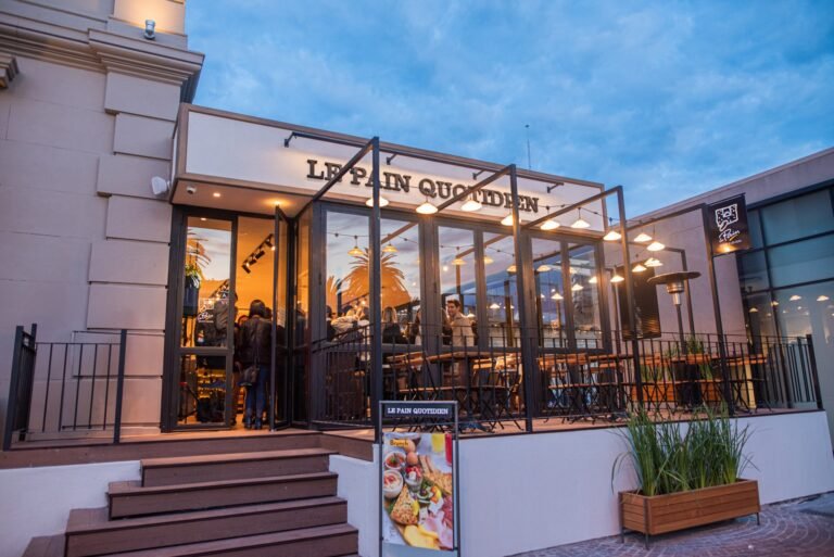 puerta de entrada de le pain quotidien