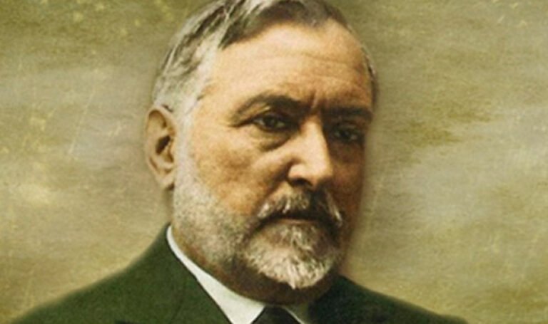 retrato de juan b justo en accion